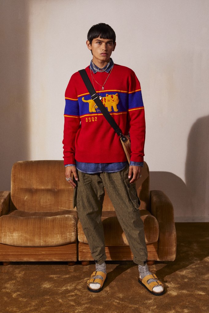 Dsquared2 2022早春度假系列男装Lookbook - Resort 2022