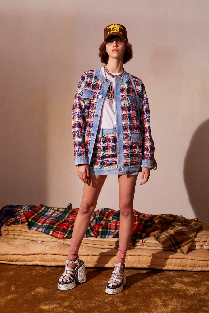 D二次方 Dsquared² 意大利 米兰 2022早春 女装