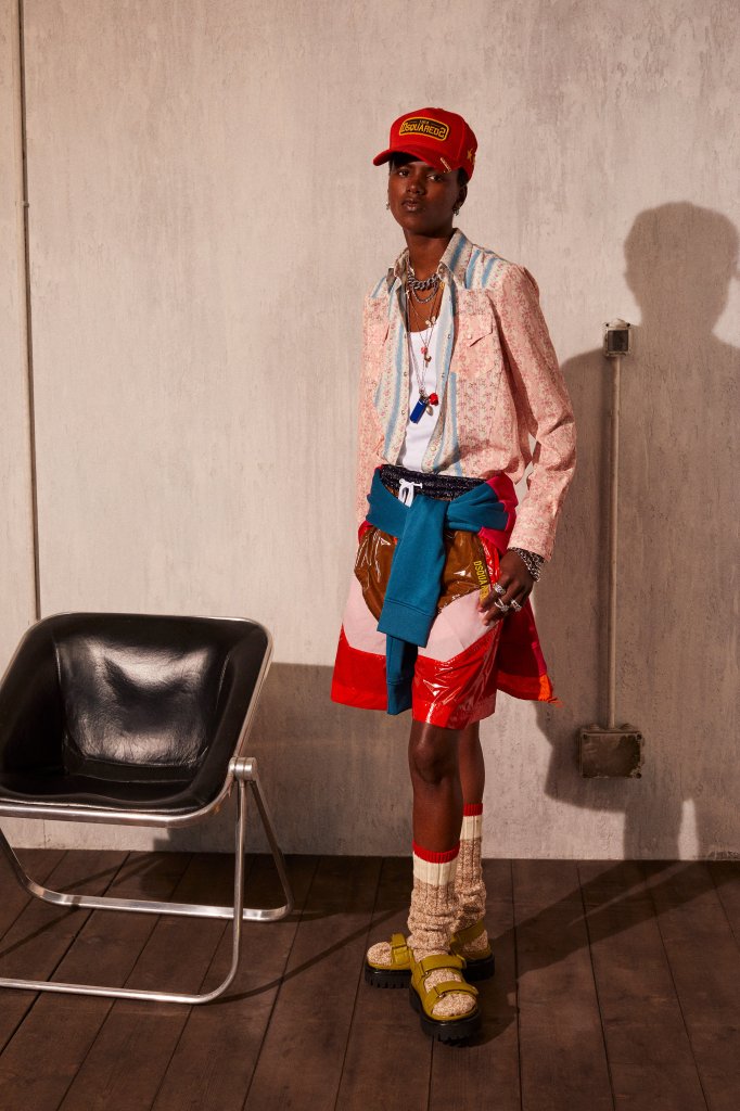 D二次方 Dsquared² 意大利 米兰 2022早春 女装