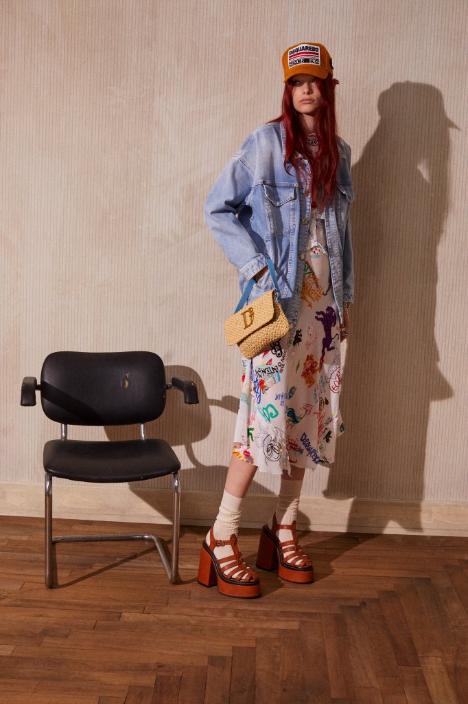 D二次方 Dsquared² 意大利 米兰 2022早春 女装