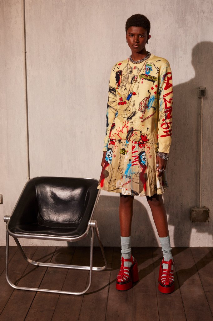 D二次方 Dsquared² 意大利 米兰 2022早春 女装