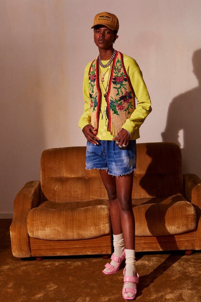 D二次方 Dsquared² 意大利 米兰 2022早春 女装