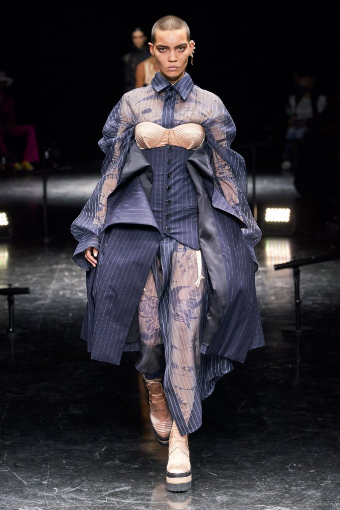 高缇耶 Jean Paul Gaultier by Sacai 2021/22秋冬高级定制秀 - Couture Fall 2021