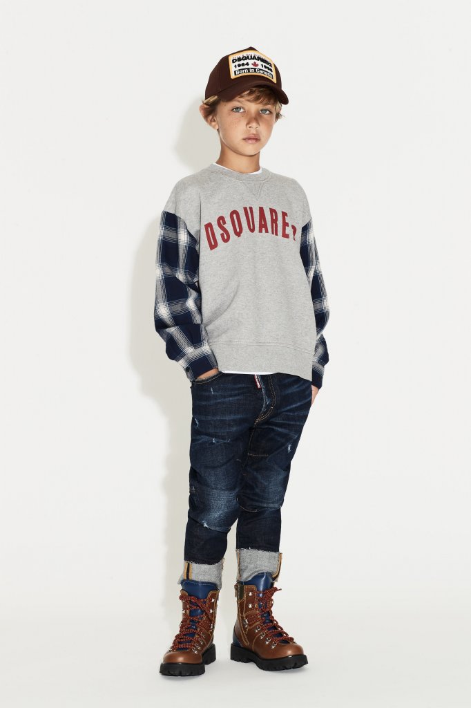 Dsquared2 2022/23秋冬童装Lookbook