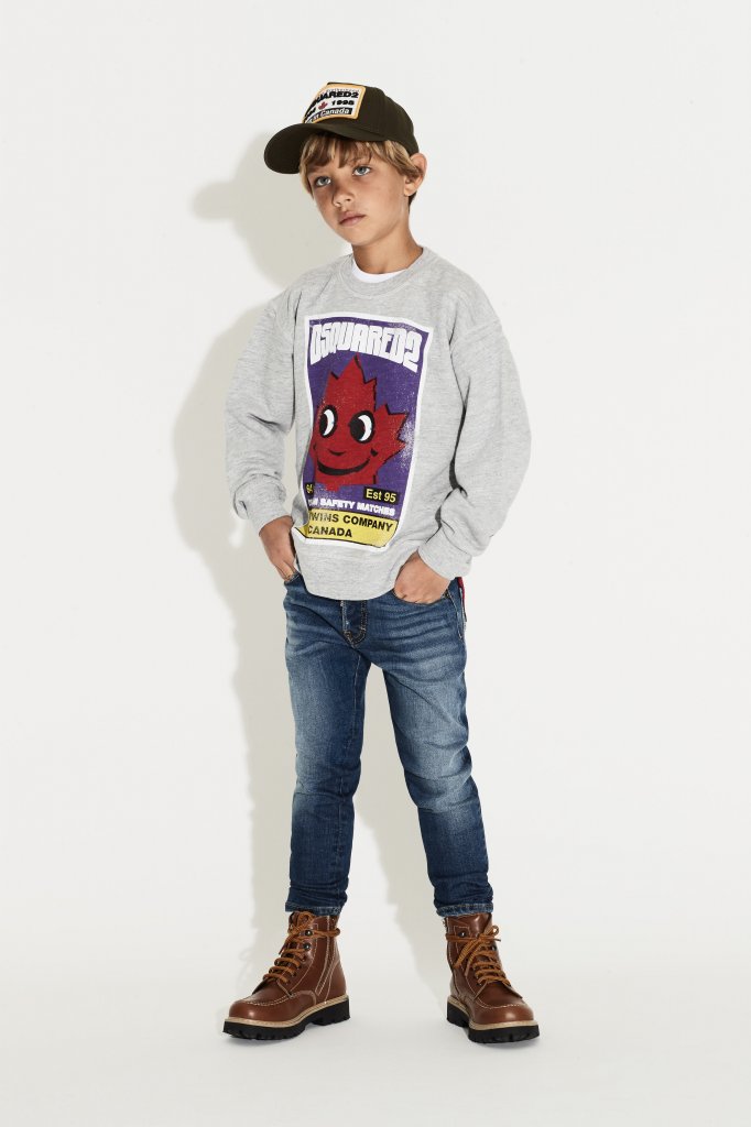 Dsquared2 2022/23秋冬童装Lookbook