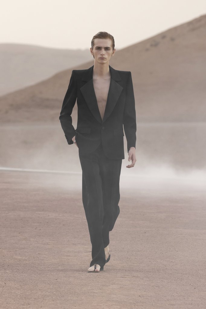 圣罗兰 Saint Laurent 2023春夏男装发布