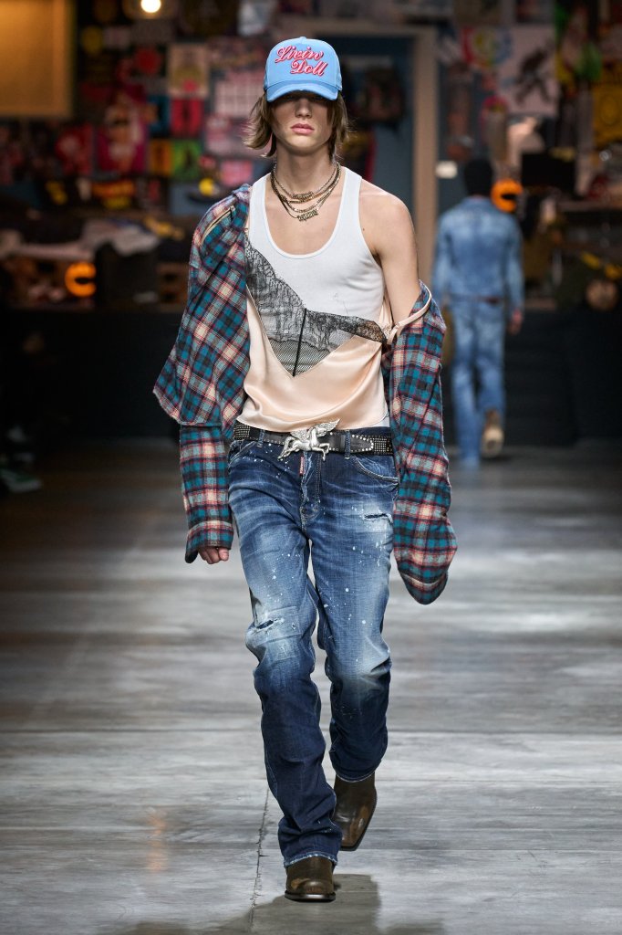  背心上衣 Tank Top 经典牛仔裤 Classic Jeans 男装