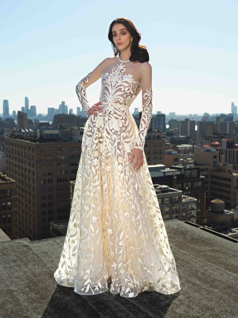 纳伊·姆汗 Naeem Khan 2024春夏婚纱礼服Lookbook
