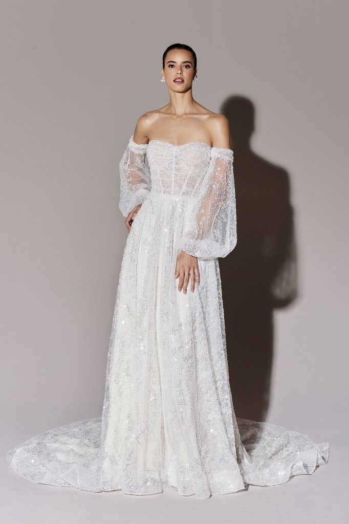 Justin Alexander 2024春夏婚纱礼服Lookbook
