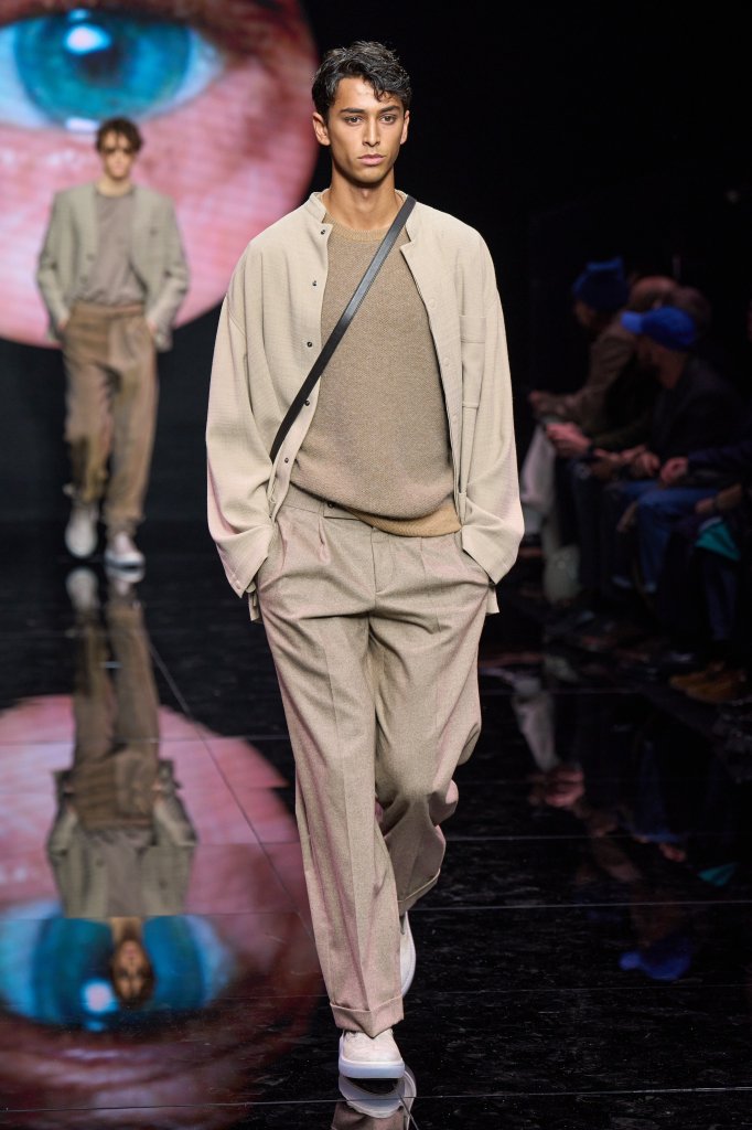 乔治·阿玛尼 Giorgio Armani 2024/25秋冬男装秀 - Milan Fall 2024