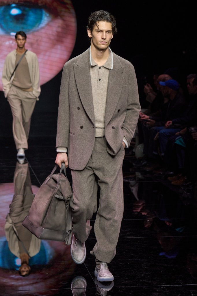 乔治·阿玛尼 Giorgio Armani 2024/25秋冬男装秀 - Milan Fall 2024