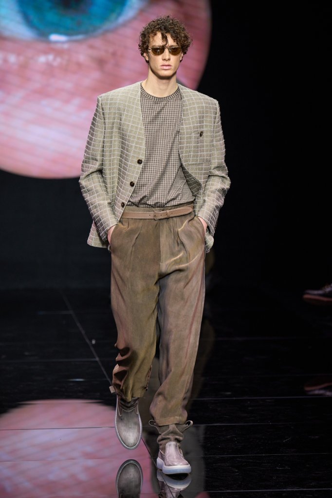 乔治·阿玛尼 Giorgio Armani 2024/25秋冬男装秀 - Milan Fall 2024