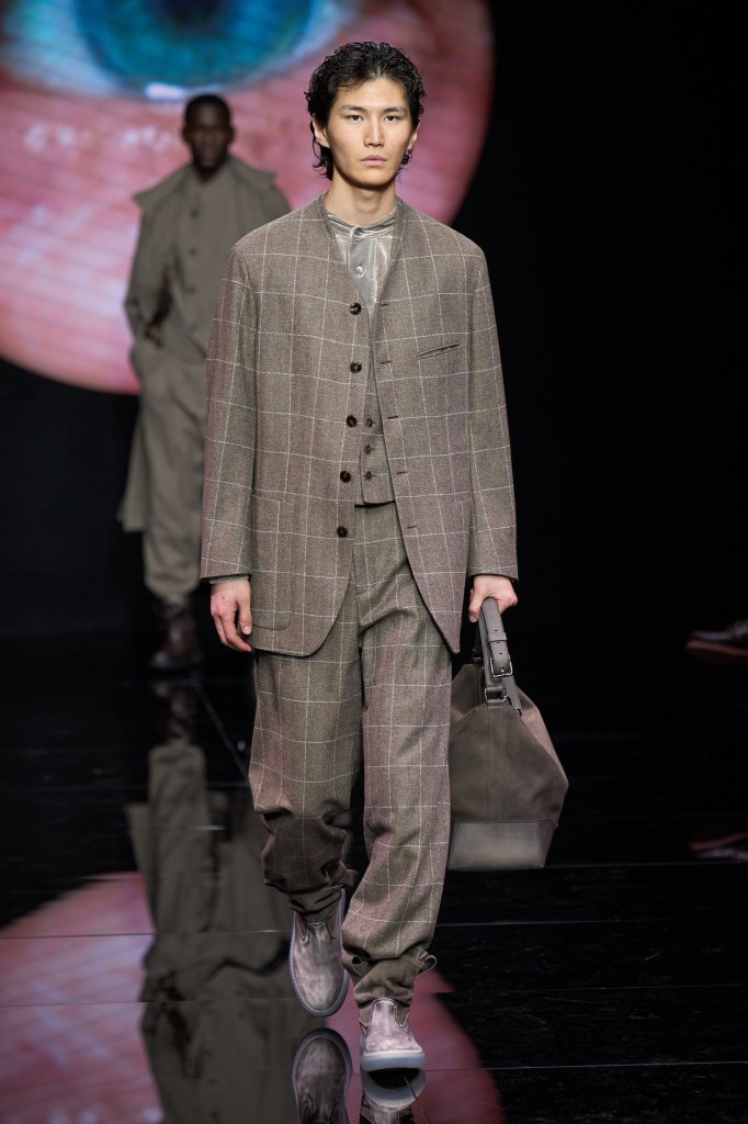 乔治·阿玛尼 Giorgio Armani 2024/25秋冬男装秀 - Milan Fall 2024