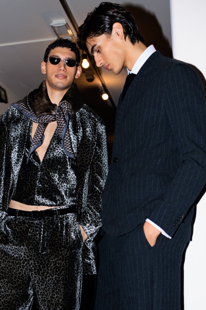乔治·阿玛尼 Giorgio Armani 2024/25秋冬男装秀(后台妆容) - Milan Fall 2024
