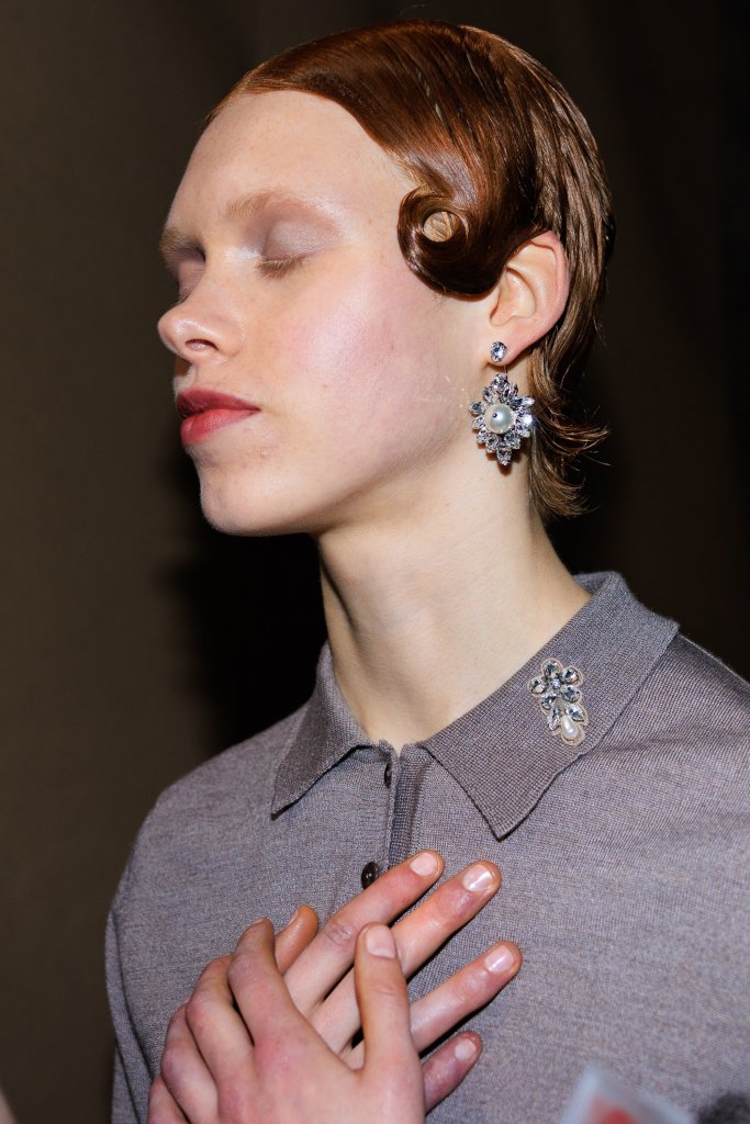 西蒙娜·罗莎 Simone Rocha 2024/25秋冬高级成衣秀(后台妆容) - London Fall 2024