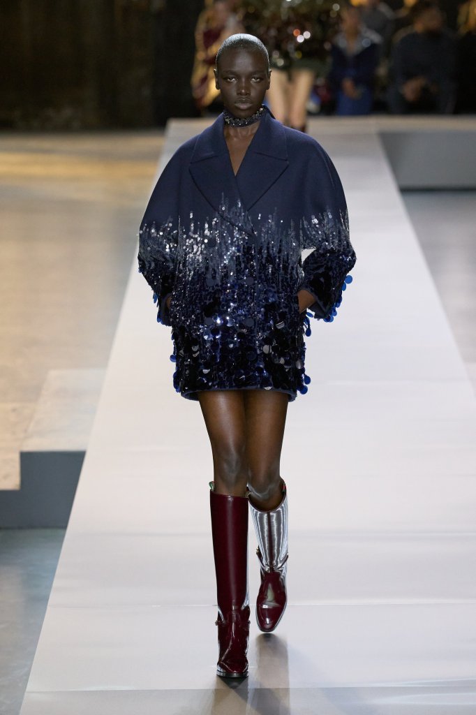  古驰 Gucci 意大利 Italy 佛罗伦萨 Florence 走秀(Runway) 2024/25秋冬 2024/25 A/W 女装 晚礼服 Evening Coat 女装