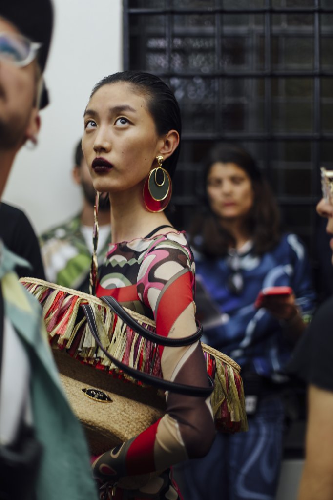 璞琪 Emilio Pucci 2024春夏高级成衣秀(后台妆容) - Milan Fall 2024