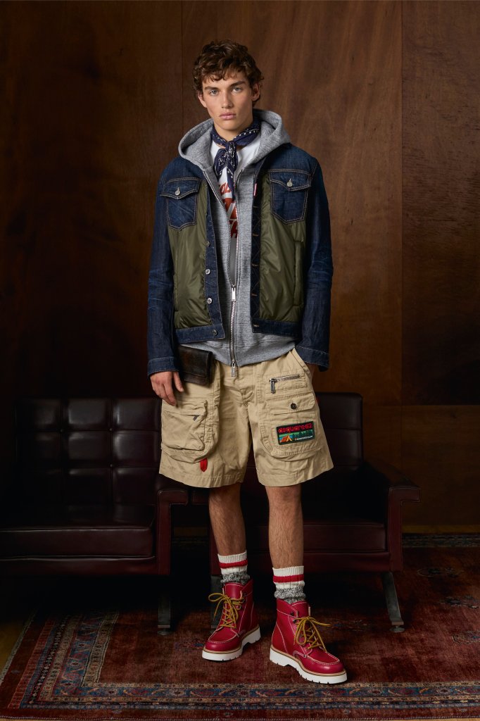 Dsquared2 2025早春度假男装Lookbook