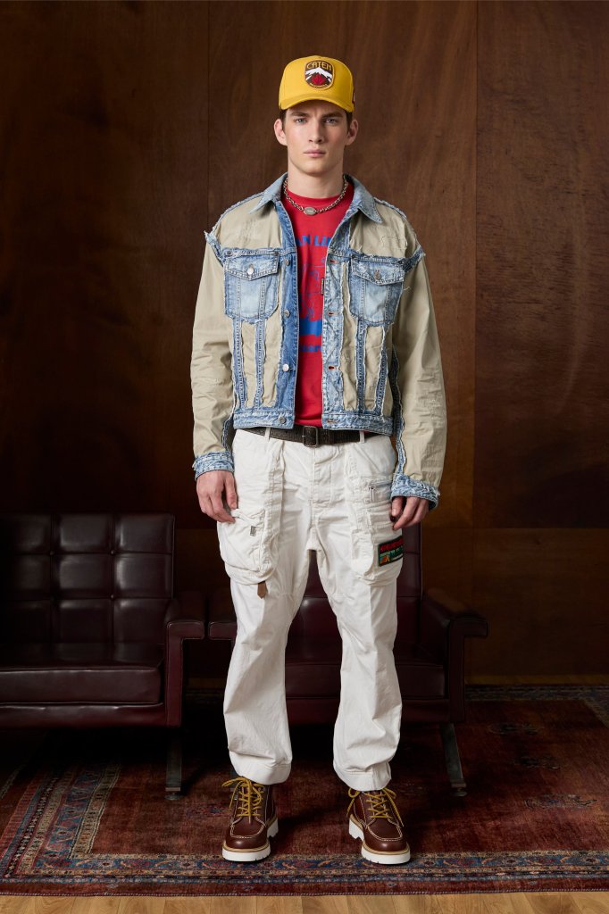 Dsquared2 2025早春度假男装Lookbook