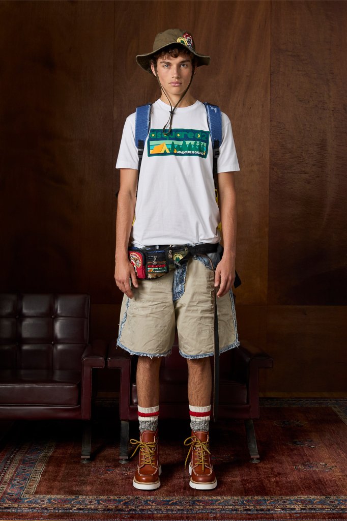 Dsquared2 2025早春度假男装Lookbook