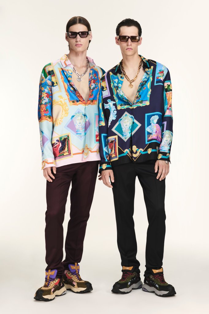 范思哲 Versace 2025早春男装度假系列Lookbook