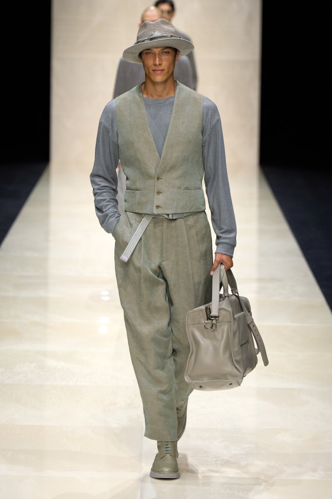 乔治·阿玛尼 Giorgio Armani 2025春夏男装秀 - Milan Spring 2025
