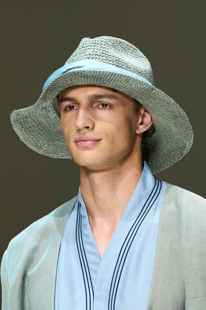 乔治·阿玛尼 Giorgio Armani 2025春夏男装秀(细节) - Milan Spring 2025