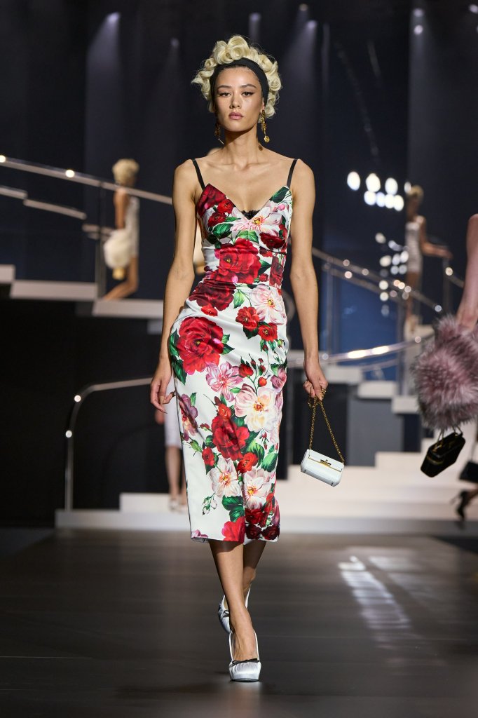  杜嘉班纳 D&G Dolce & Gabbana 意大利 Italy 米兰 Milan 走秀(Runway) 2025春夏 2025 S/S 女装 印花连衣裙 Print Dress 女装