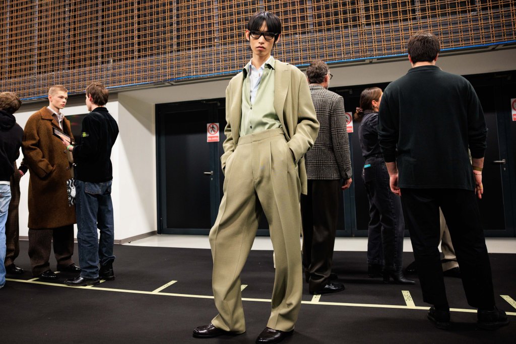 Zegna 2025/26秋冬男装秀(后台妆容) - Milan Fall 2025