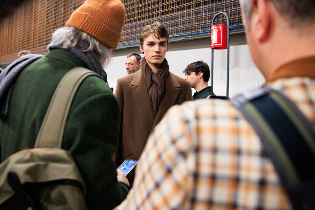 Zegna 2025/26秋冬男装秀(后台妆容) - Milan Fall 2025