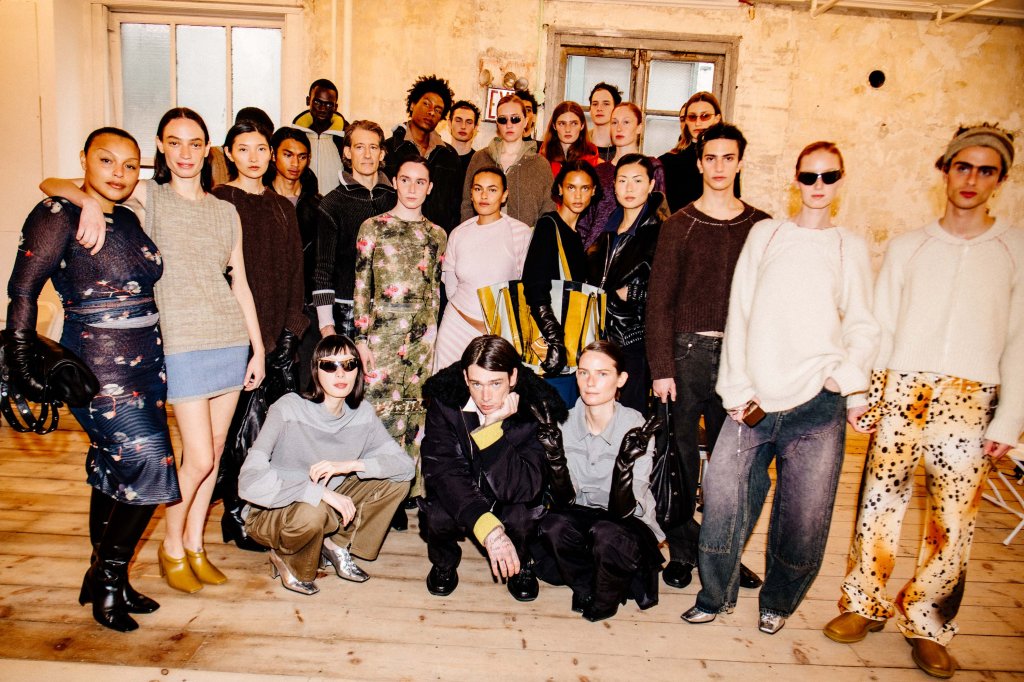 Eckhaus Latta 2025/26秋冬高级成衣秀(后台妆容) - New York Fall 2025