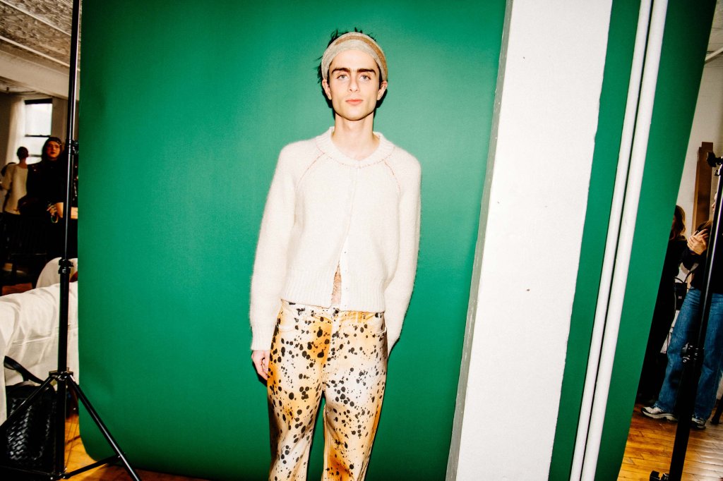 Eckhaus Latta 2025/26秋冬高级成衣秀(后台妆容) - New York Fall 2025