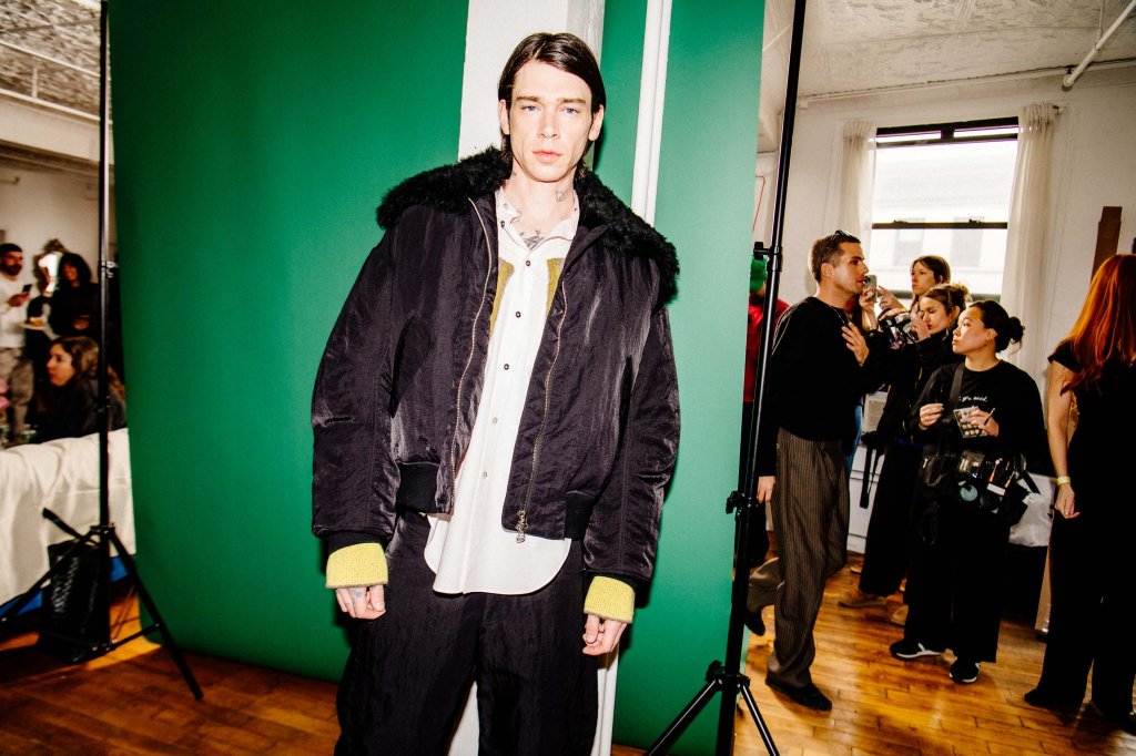 Eckhaus Latta 2025/26秋冬高级成衣秀(后台妆容) - New York Fall 2025
