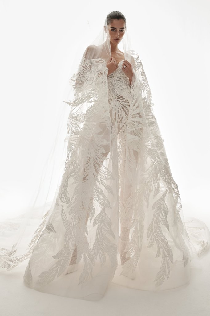 莫尼克·鲁里耶 Monique Lhuillier 2026春夏婚纱礼服Lookbook