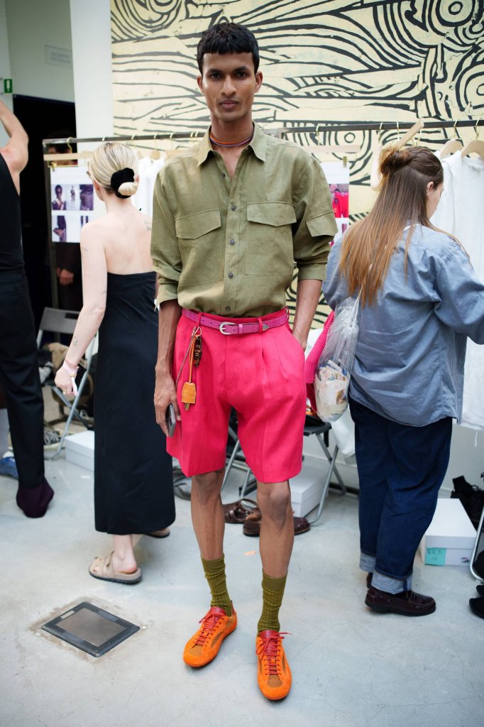 保罗·史密斯 Paul Smith 2026春夏男装秀(后台妆容) - Milan Spring 2026