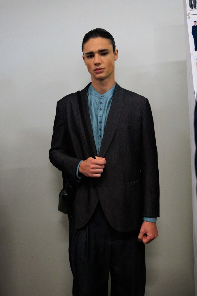 乔治·阿玛尼 Giorgio Armani 2026春夏男装秀(后台妆容) - Milan Spring 2026