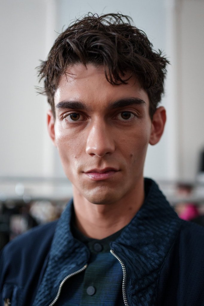 White Mountaineering 2026春夏男装秀(后台妆容) - Paris Spring 2026