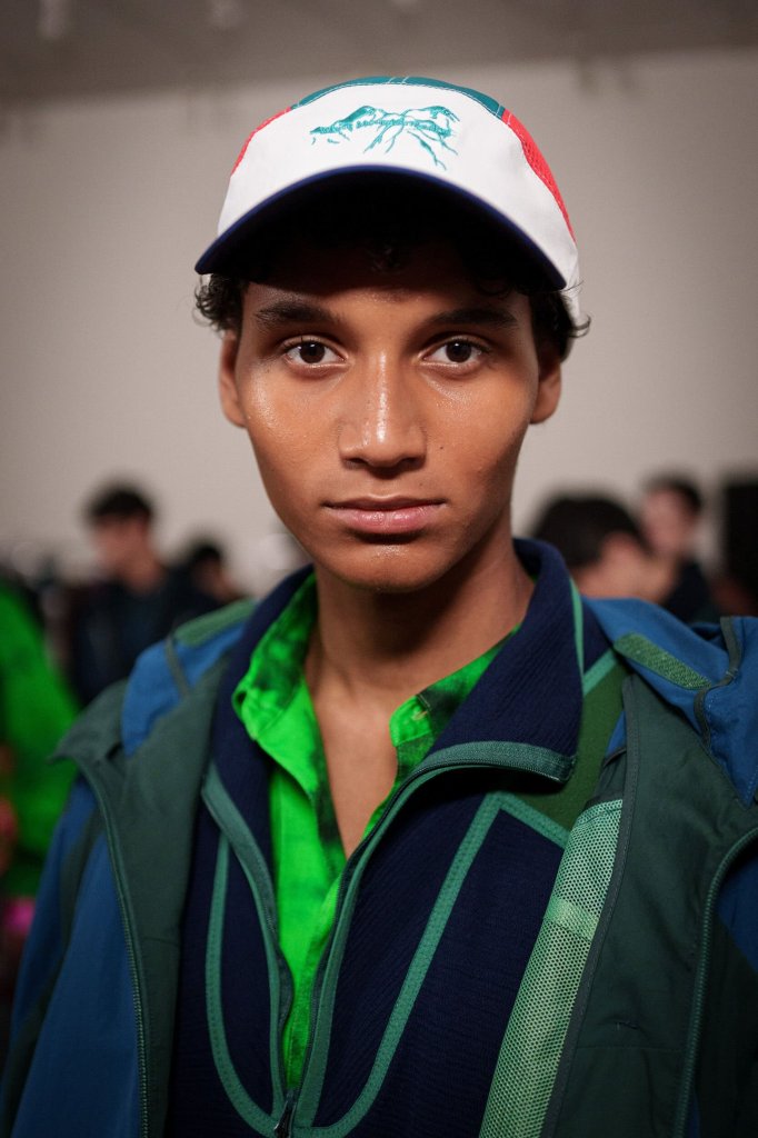 White Mountaineering 2026春夏男装秀(后台妆容) - Paris Spring 2026