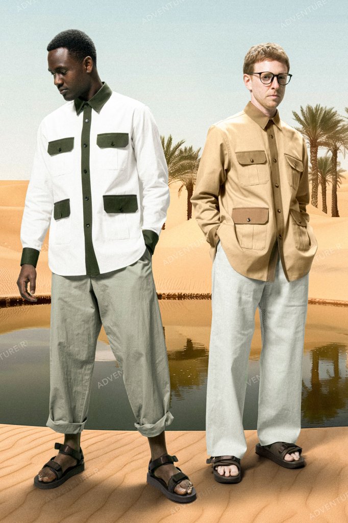 Fumito Ganryu 2026春夏男装Lookbook - Tokyo Spring 2026