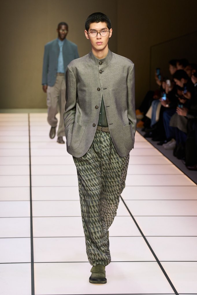 乔治&middot;阿玛尼 Giorgio Armani 2026/27秋冬男装秀 - Milan Fall 2026