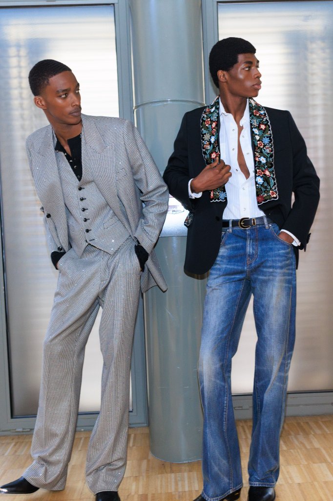 Amiri 2026/27秋冬男装秀(后台妆容) - Paris Fall 2026