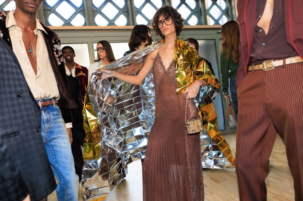 Amiri 2026/27秋冬男装秀(后台妆容) - Paris Fall 2026