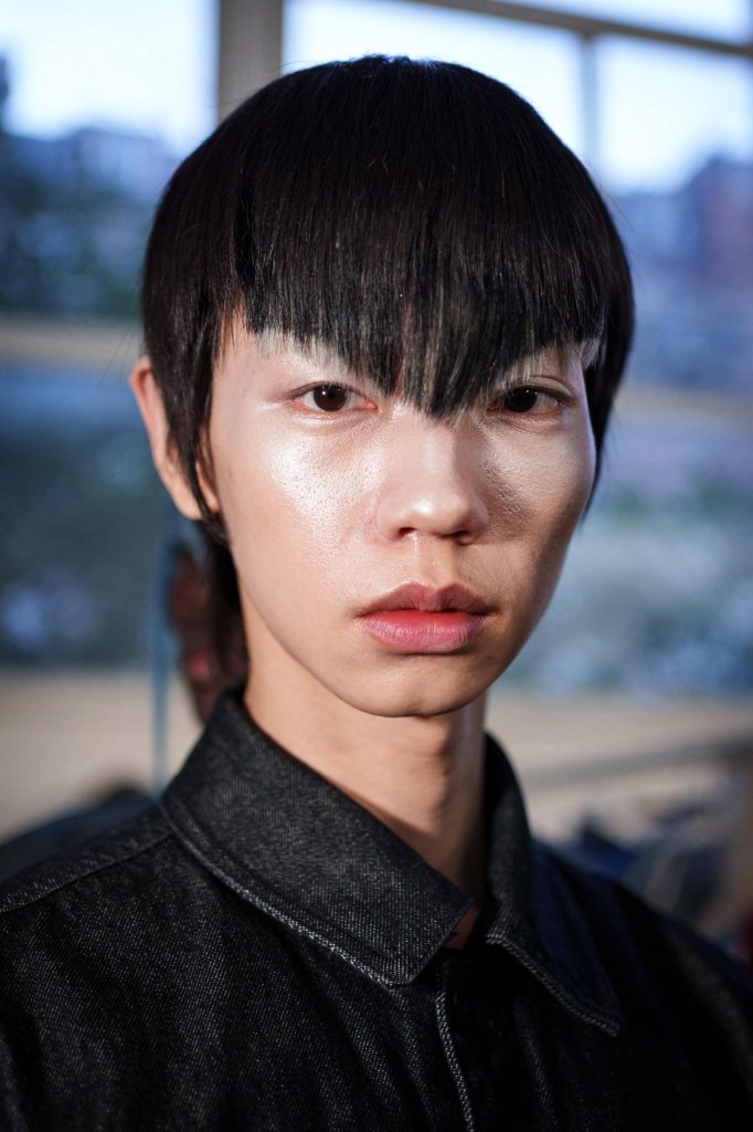 Kiko Kostadinov 2026/27秋冬男装秀(后台妆容) - Paris Fall 2026