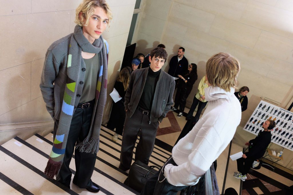 爱马仕 Herm&egrave;s 2026/27秋冬男装秀(后台妆容) - Paris Fall 2026