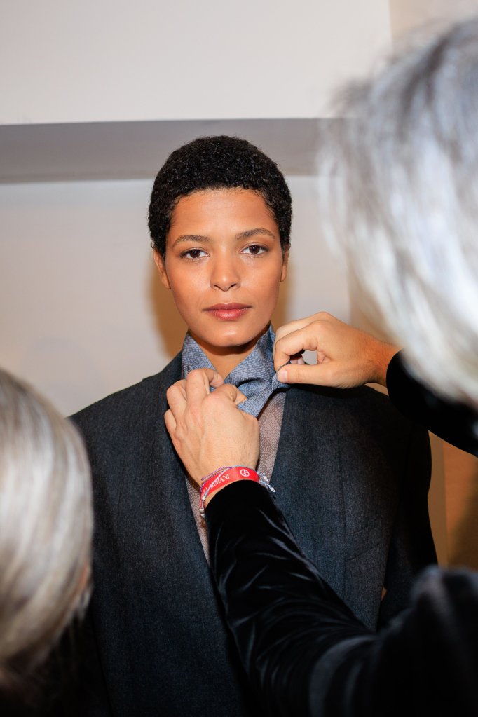 乔治&middot;阿玛尼 Giorgio Armani 2026/27秋冬高级成衣秀(后台妆容) - Milan Fall 2026