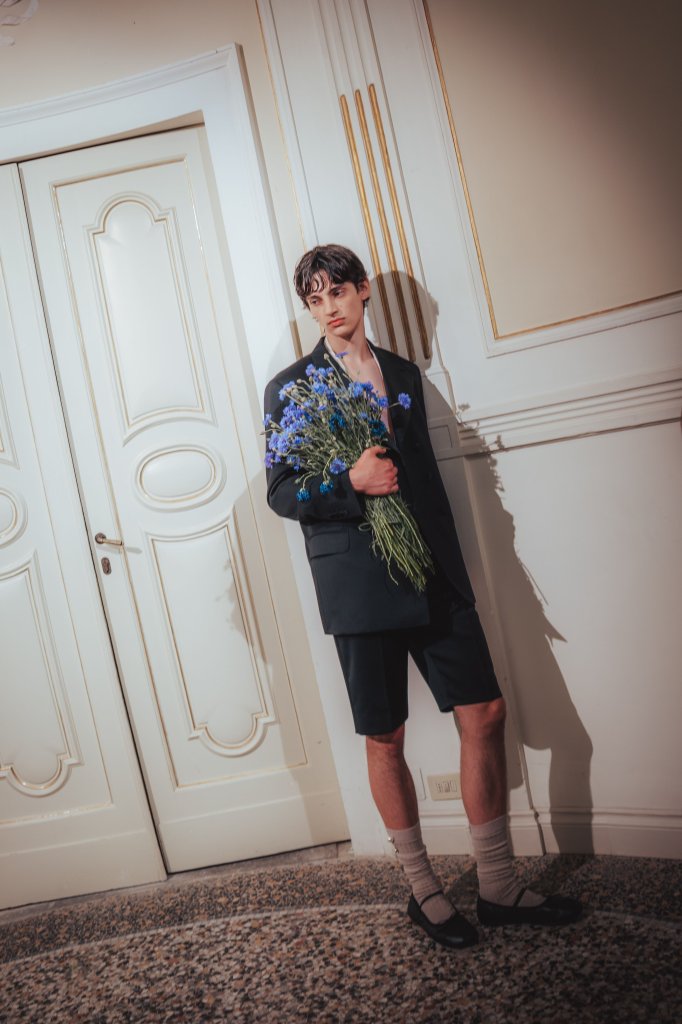 西蒙娜&middot;罗莎 Simone Rocha 2027春夏男装秀(后台妆容) - Pitti Uomo Spring 2027