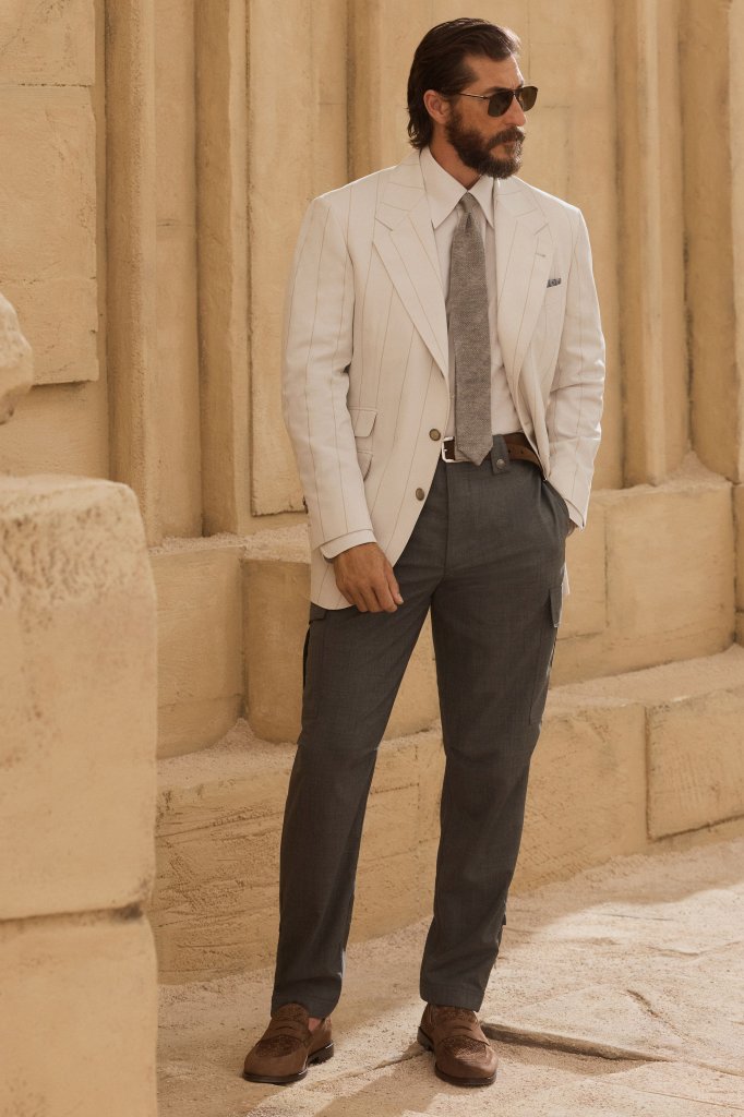 Brunello Cucinelli 2027春夏男装Lookbook - Milan Spring 2027