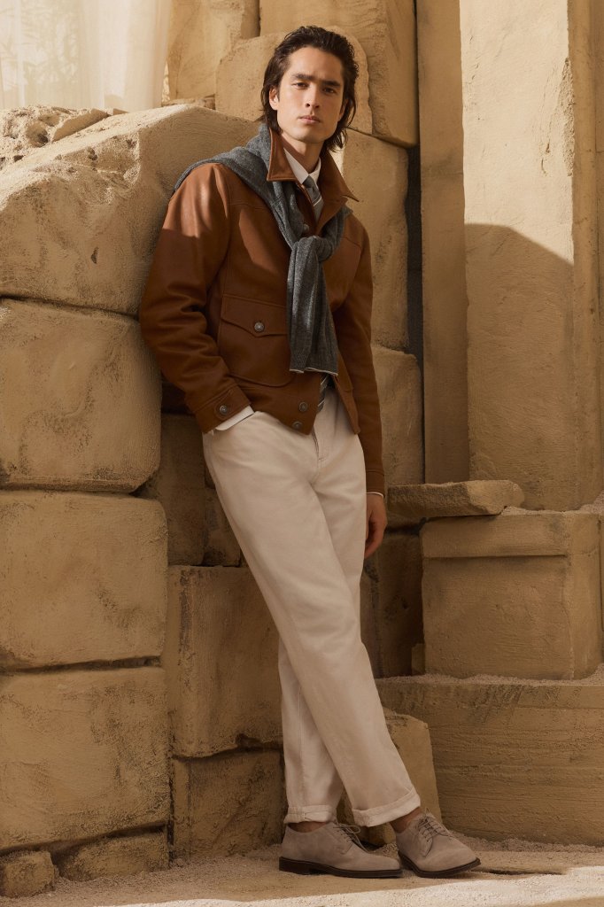 Brunello Cucinelli 2027春夏男装Lookbook - Milan Spring 2027