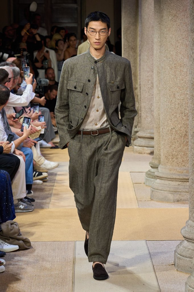 乔治&middot;阿玛尼 Giorgio Armani 2027春夏男装秀 - Milan Spring 2027