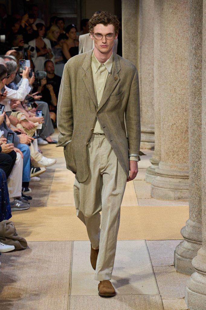 乔治&middot;阿玛尼 Giorgio Armani 2027春夏男装秀 - Milan Spring 2027